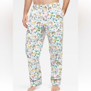 NWT Size Large Men’s Roller Rabbit x Target Roadtrip Monkey Pants Road Trip